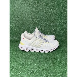 On Cloudswift 2.0 Women Size 8 Gray White Athletic Sneaker Running Walking Shoes